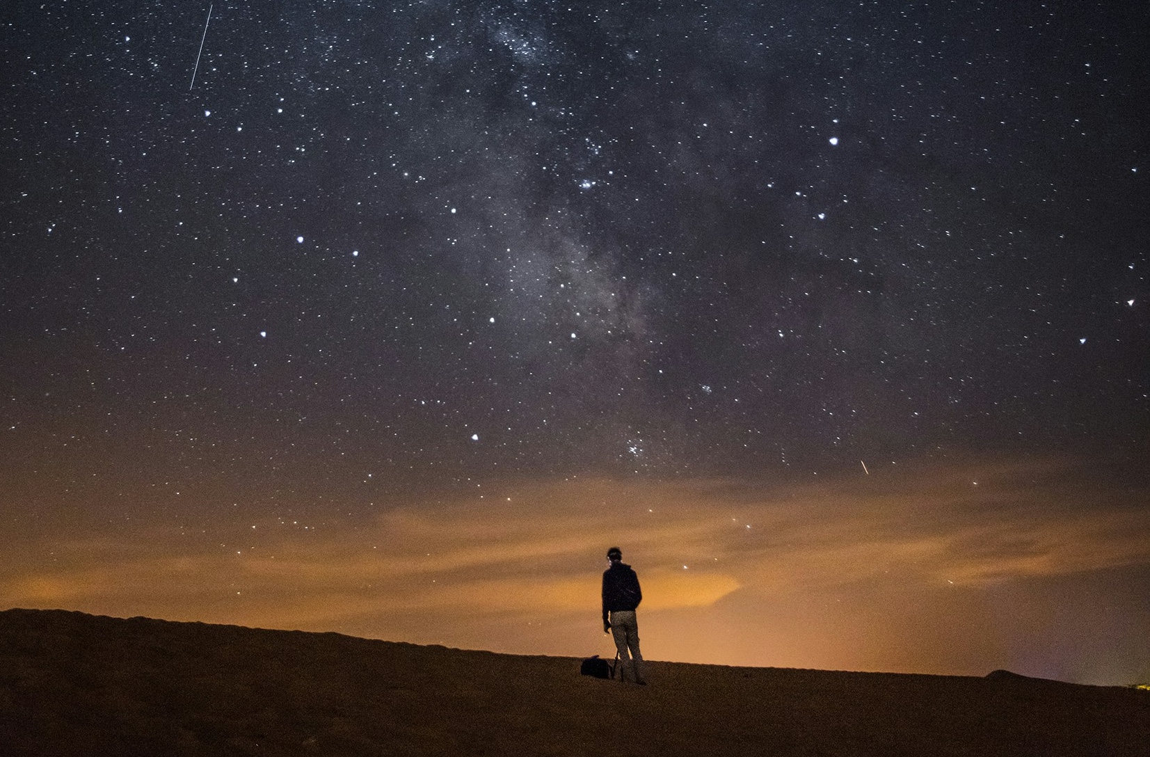 Stars in the night sky
